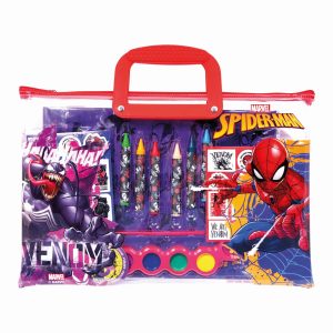 SET DE PICTURA GEANTA TRANSPARENTA SPIDER MAN EVERGREEN