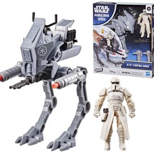 STAR WARS MANDALORIAN SI GROGU ACTION VERSE SET FIGURINA IMPERIAL DRIVER SI VEHICUL AR RT CU ACCESORII