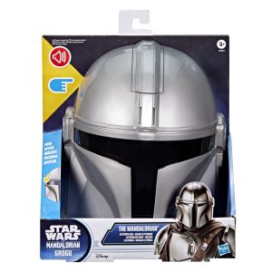 STAR WARS MANDALORIAN SI GROGU MASCA ELECTRONICA THE MANDALORIAN