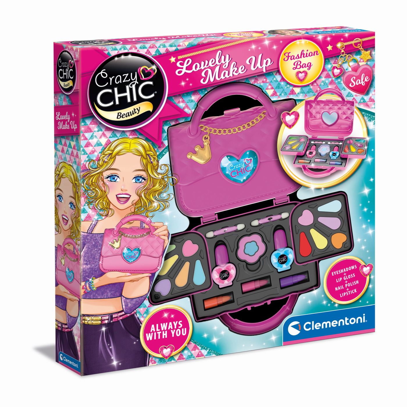 TRUSA DE MACHIAJ LOVELY MAKE UP CRAZY CHIC