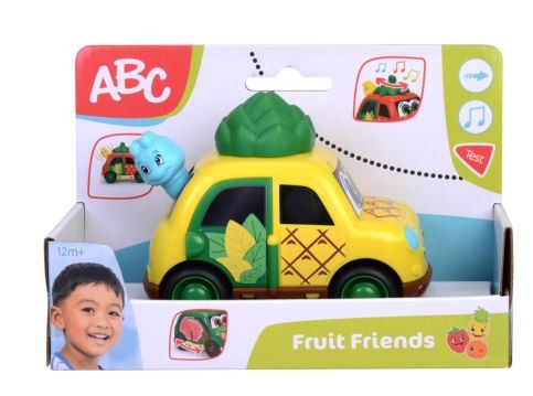 Abc Fruit Friends Masinuta Ananas 12CM