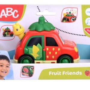 Abc Fruit Friends Masinuta Capsuna 12CM