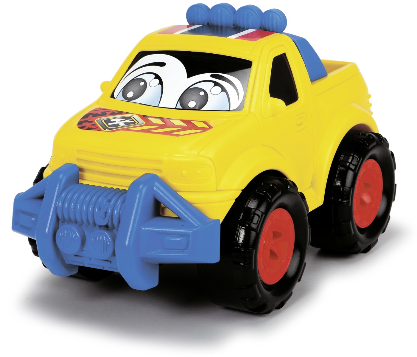 Abc Vehicul Jepp Galben 27CM