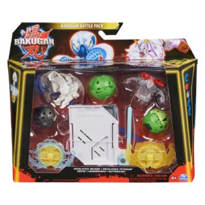 Bakugan Set De Lupta Special Attack Bruiser, Special Attack Octogan Ventri,Hammerhead, Butterclaw