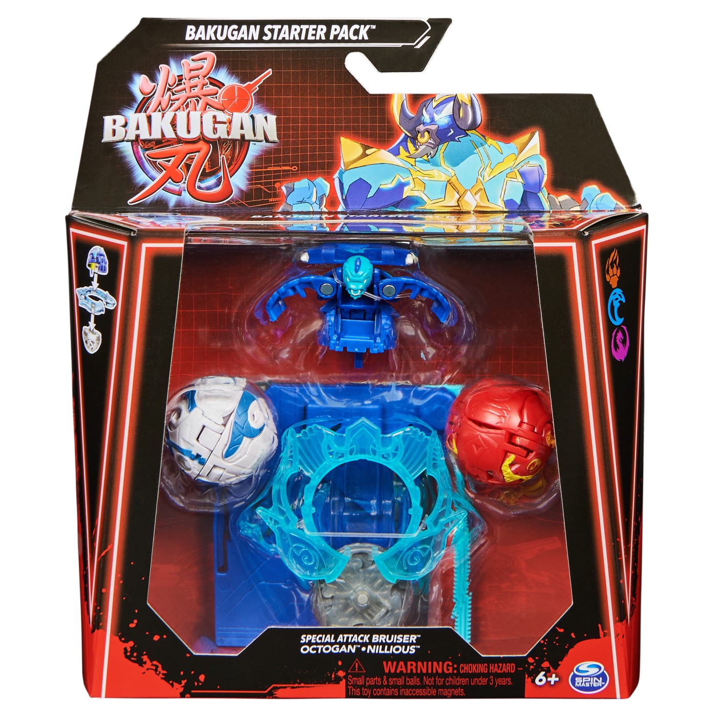 Bakugan Starter Pack Bruiser, Octogan Si Nillious