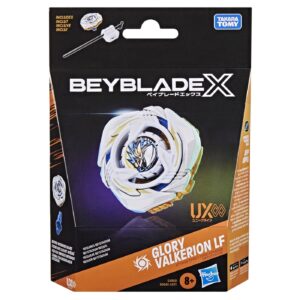 Beyblade X Let It Rip Set Lansator Si Roata Glory Valkerion Lf