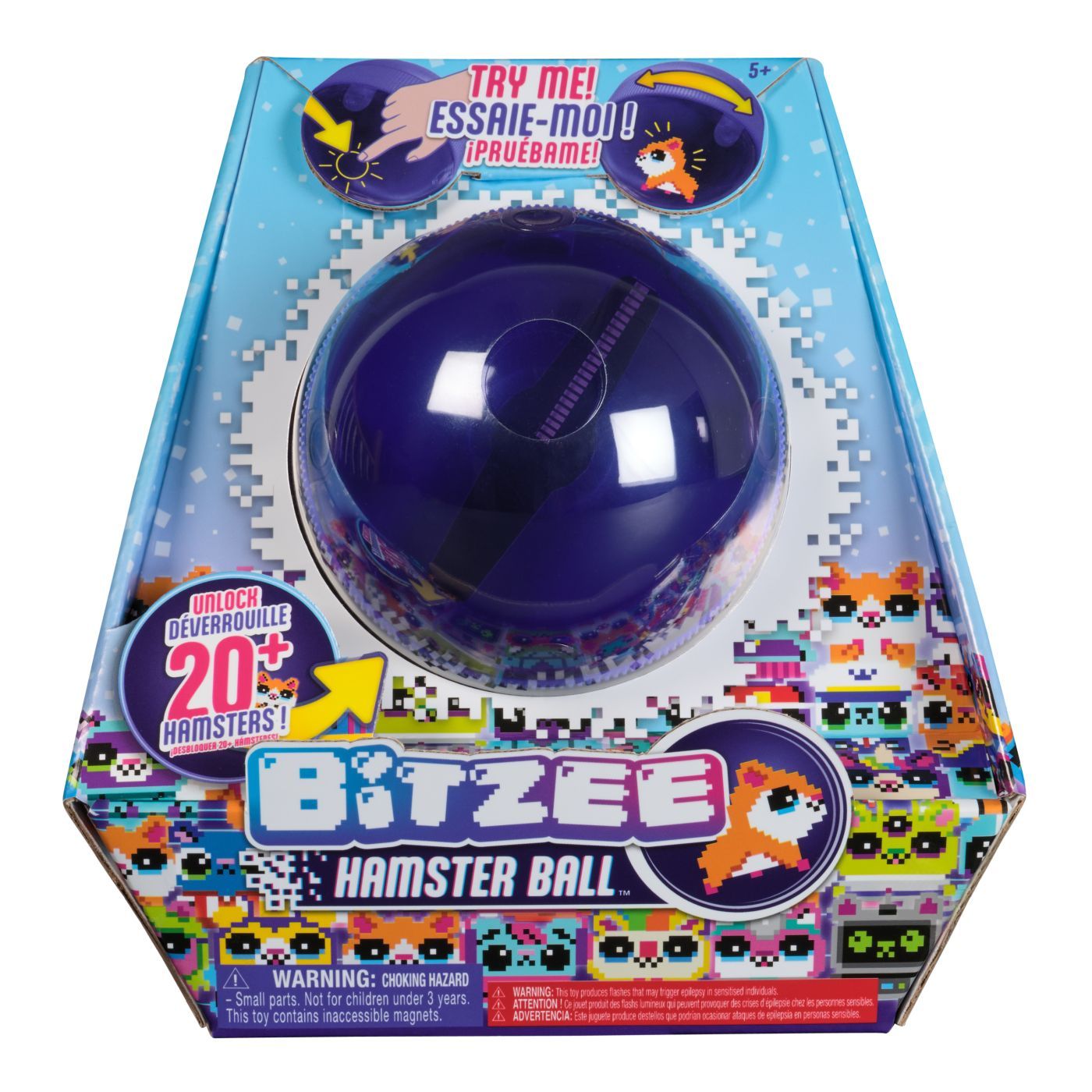 Bitzee Jucarie Interactiva Bila Hamster