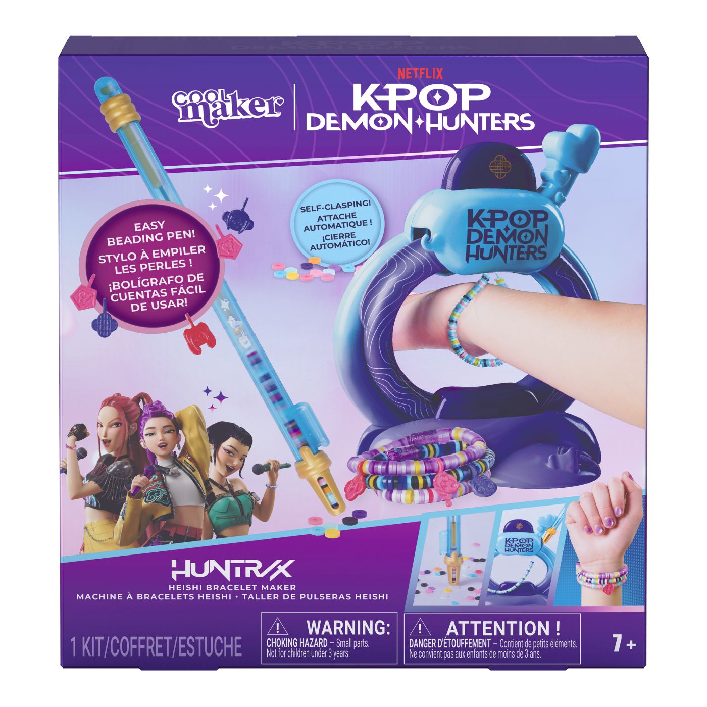 Cool Maker K Pop Vanatori De Demoni Aparat Pentru Confectionat Bratari Heishi