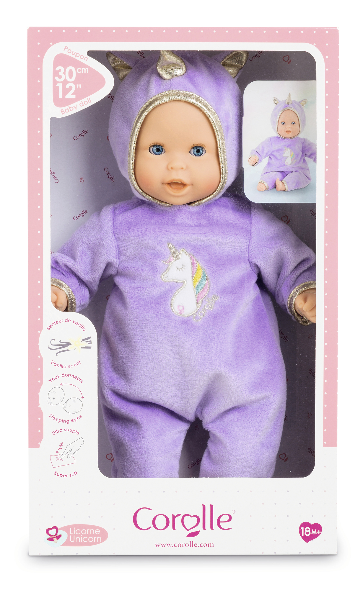 Corolle Mpp Bebelus Calin Unicorn 30CM