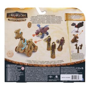 Cum Sa Iti Dresezi Dragonul Incercarea Flacarii Set De Joaca Catapulta Explozie Si Dragonul Gronckle