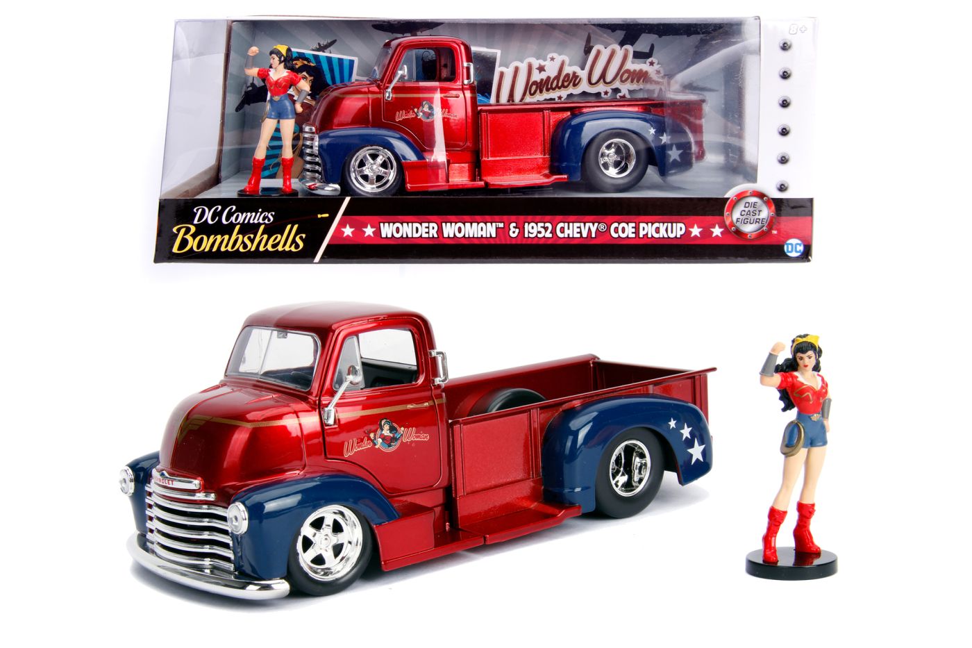 Dc Comics Bombshells 1952 Chevy Coe Wonder Woman Scara 1 La 24