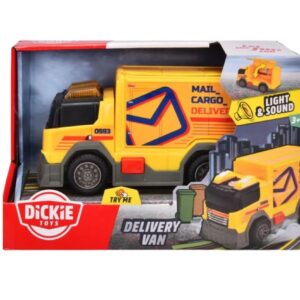 Dickie Toys Camion De Livrare Cu Lumini Si Sunete 15CM