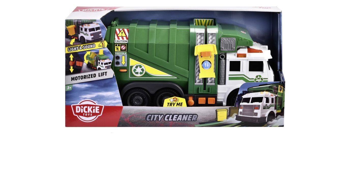 Dickie Toys Masina De Gunoi Cu Lumini Si Sunete 39CM
