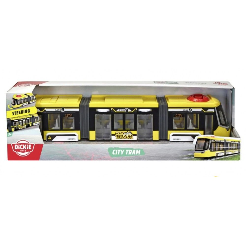 Dickie Tramvai Siemens Avenio Galben 41.5CM