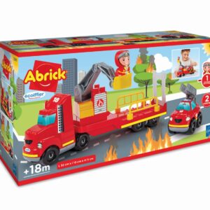 Ecoiffier Abrick Camion De Pompieri