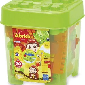 Ecoiffier Abrick Set Constructie Animale 70 Piese