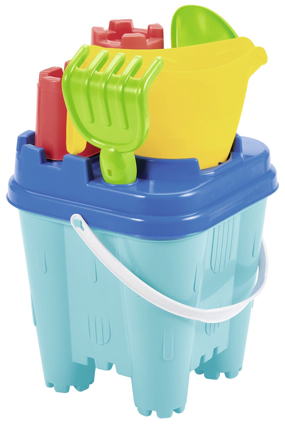 Ecoiffier Galetusa Castel Cu Accesorii De Nisip 18.5CM