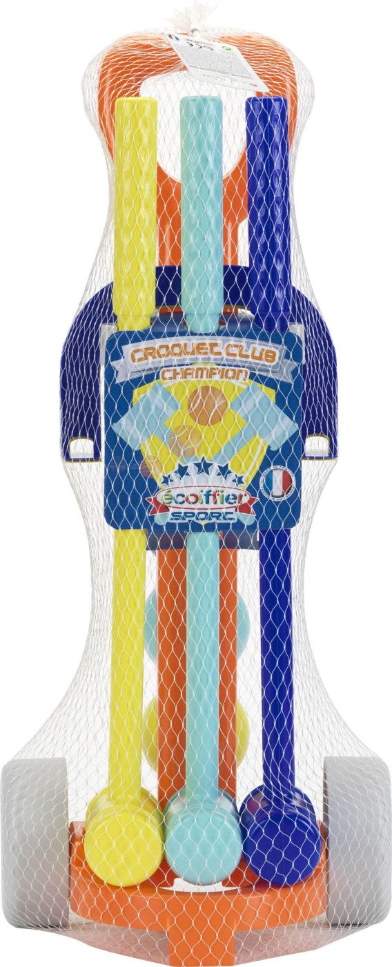 Ecoiffier Set Carucior Pentru Crocket Cu Accesorii