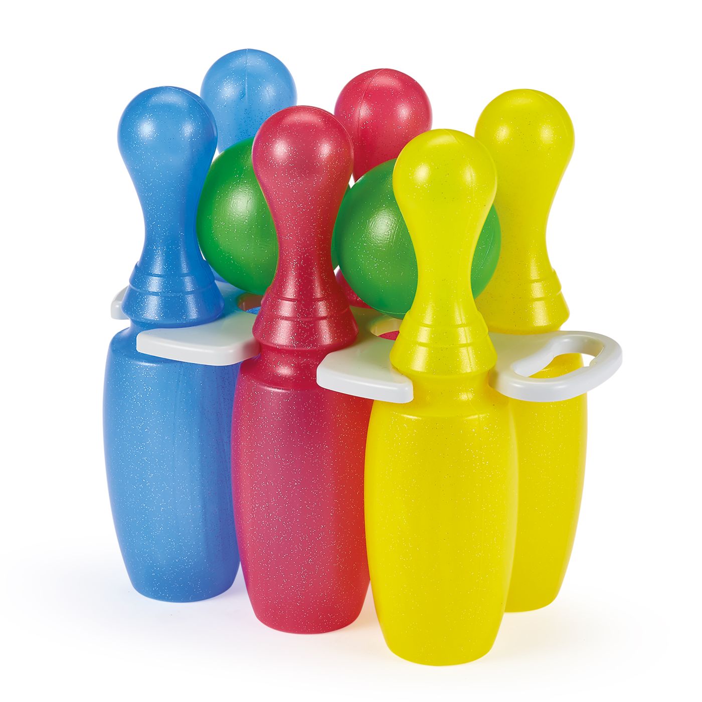 Ecoiffier Set Popice De Bowling Cu Sclipici