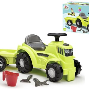 Ecoiffier Tractor Ride On Cu Remorca 85CM
