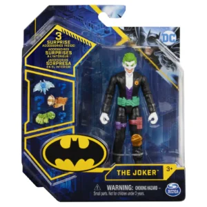 Figurina Joker Articulata 10CM Cu 3 Accesorii Surpriza