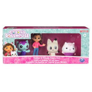 Gabbys Dollhouse Set Gabby Si Prietenii 4 Figurine