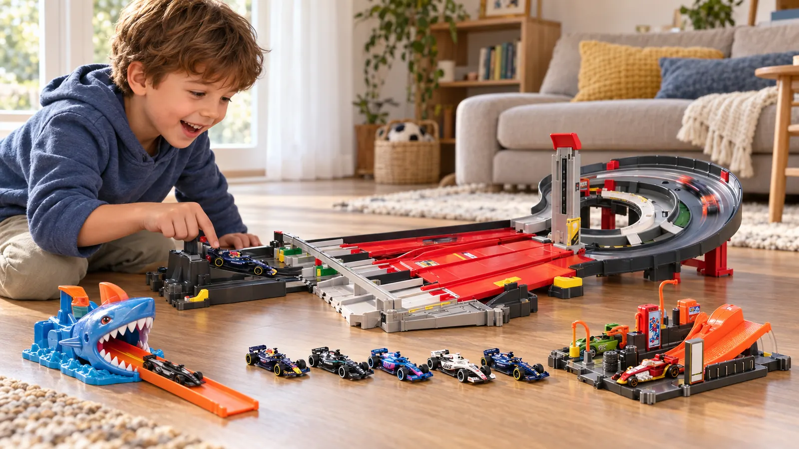 Hot Wheels: mașinuțe, lansator sau circuit? Cum alegi setul care nu va fi abandonat