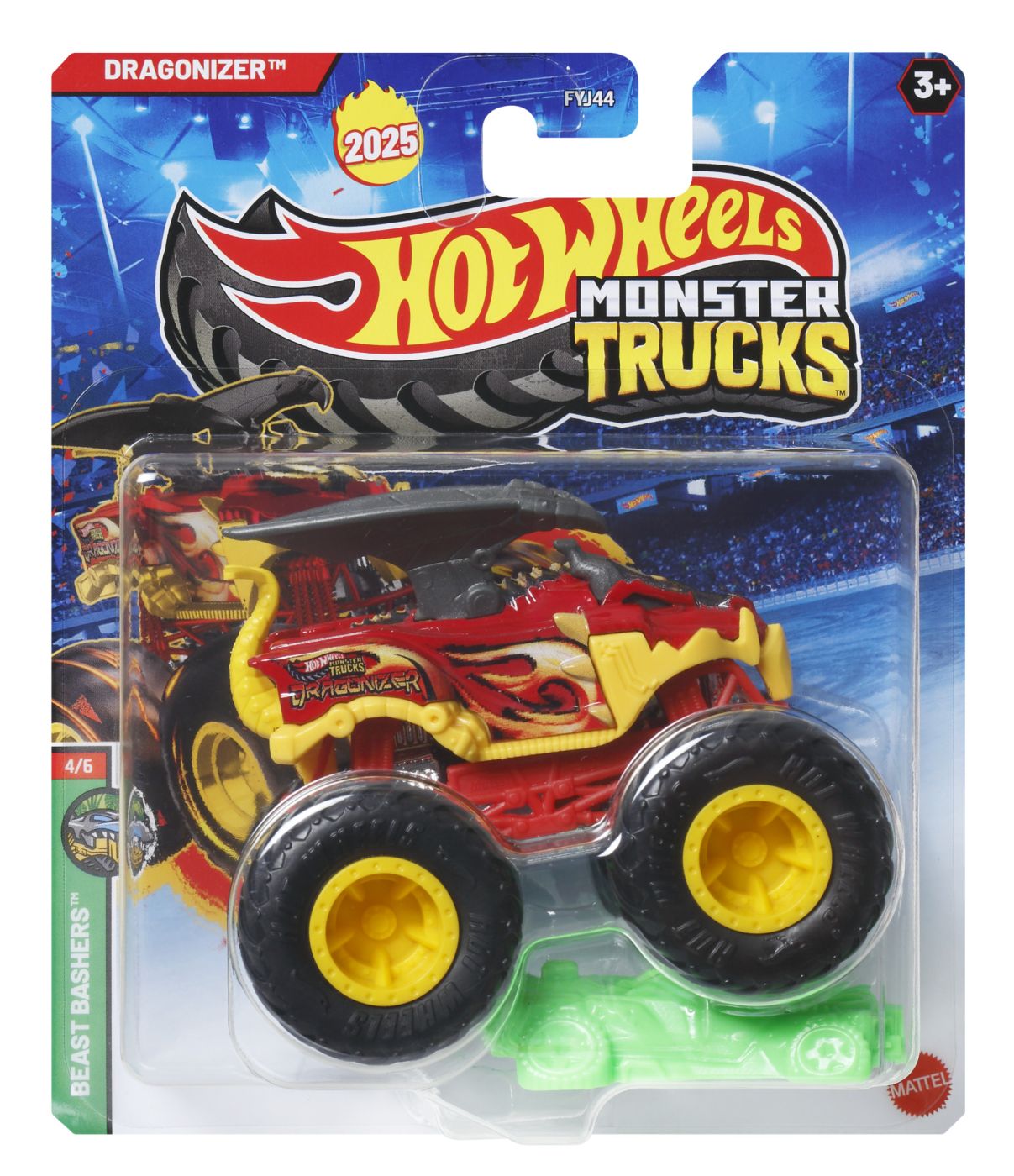 Hot Wheels Monster Truck Masinuta Dragonizer Scara 1 La 64