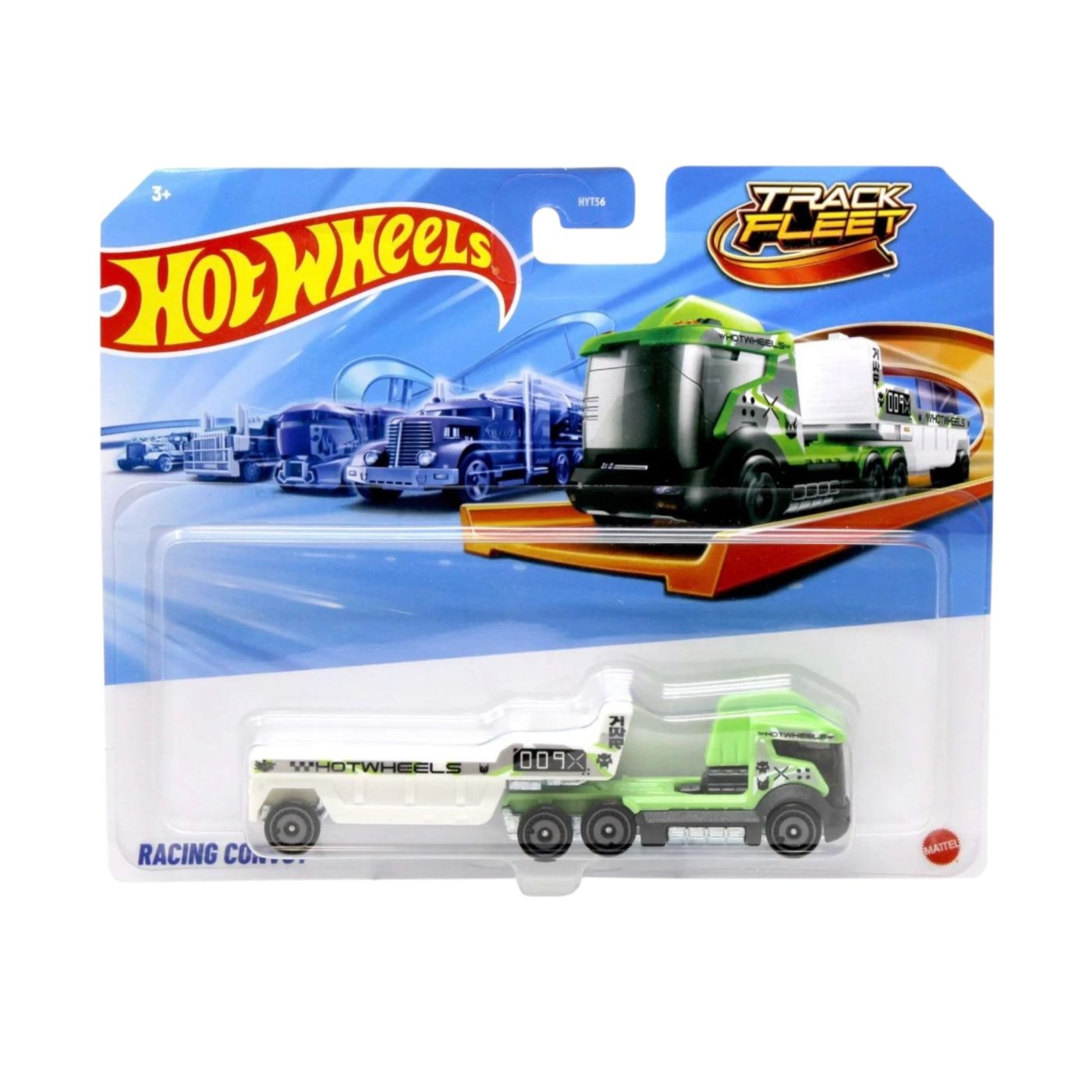Hot Wheels Track Fleet Camion Flota Racing Convoy Scara 1 La 64