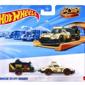 Hot Wheels Track Fleet Masinuta Flota Porsche 911 Off Roader Scara 1 La 64