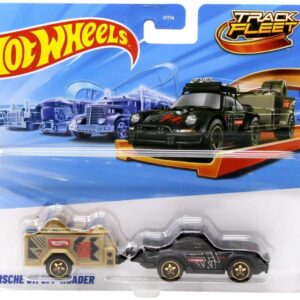 Hot Wheels Track Fleet Masinuta Flota Porsche 911 Off Roader Negru Scara 1 La 64