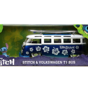 Jada Autobuz Metalic Si Figurina Stitch Scara 1:24