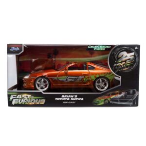 Jada Fast And Furious Masinuta Metalica Brians Toyota Supra Scara 1 La 24