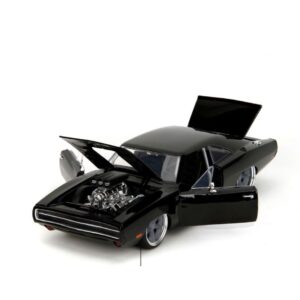 Jada Fast And Furious Masinuta Metalica Dodge Charger 1970 Negru Scara 1 La 24
