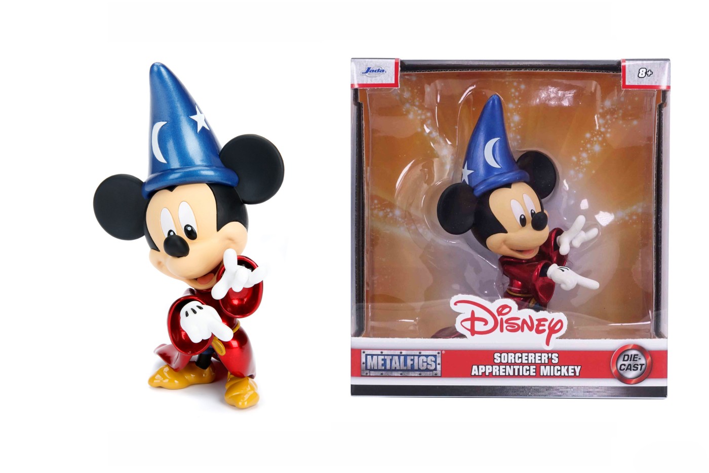 Jada Figurina Metalica Mickey Mouse In Costum Sorcerer 15CM