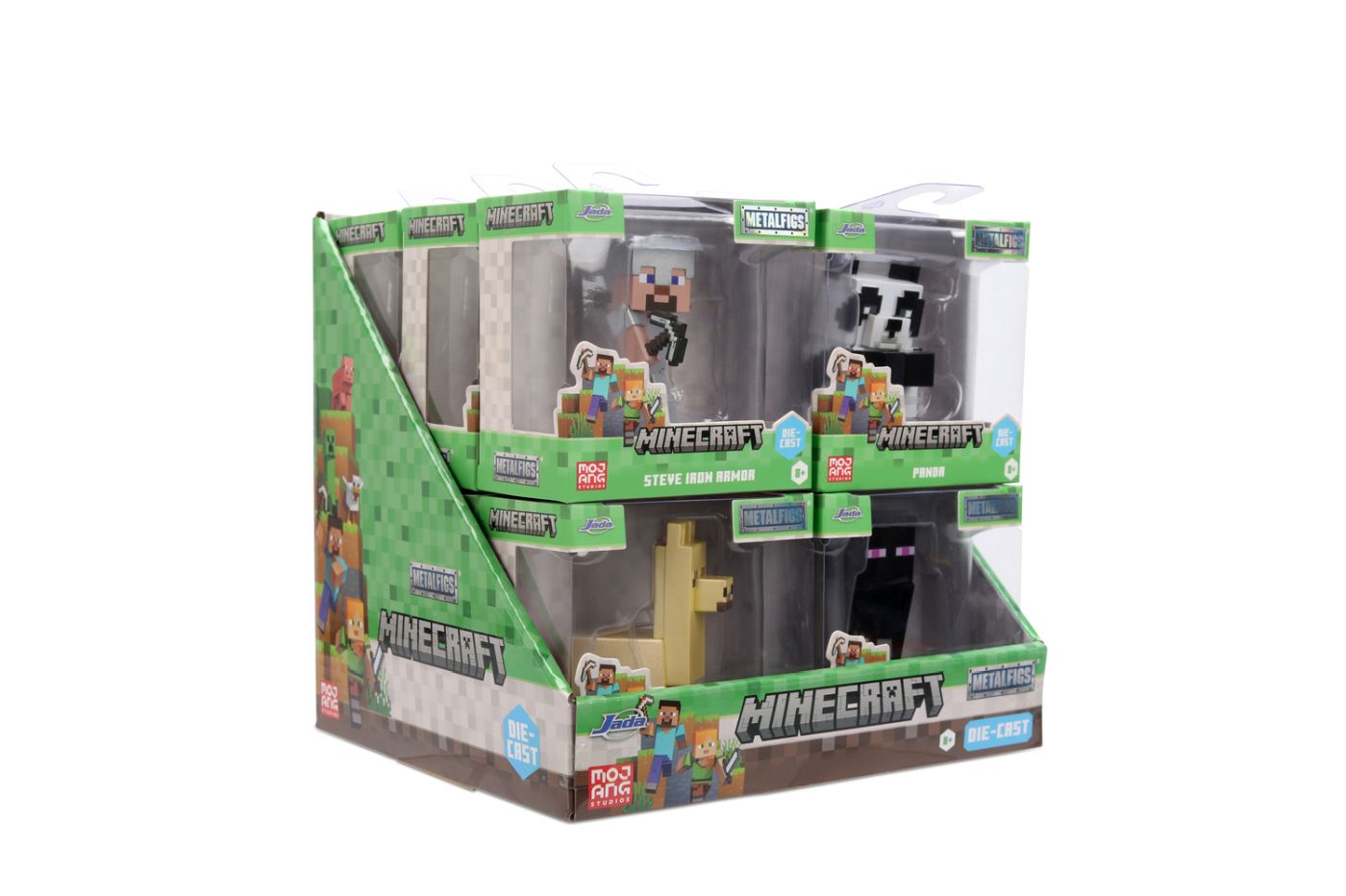 Jada Minecraft Set 4 Figurine Metalice 6.5CM