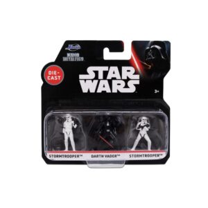 Jada Star Wars Set 3 Nano Figurine Metalice 4CM