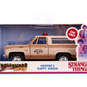 Jada Stranger Things Masinuta Metalica Hoppers Chevy K5 Blazer Scara 1 La 32