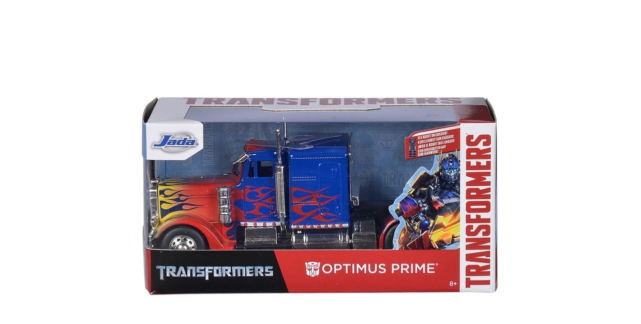 Jada Transformers Masinuta Metalica Optimus Prime Scara 1 La 32