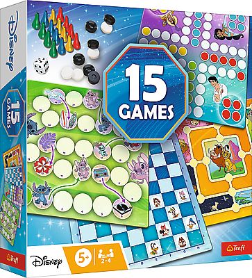 Joc De Societate Disney Colectie 15 Jocuri