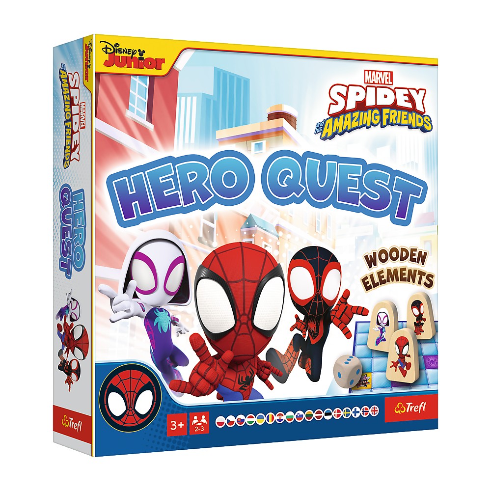 Joc De Societate Marvel Spidey Si Prietenii In Cautarea Eroilor