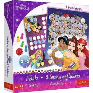 Joc Disney Princess 2IN1 Ludo Si Serpisori Scari