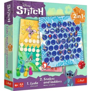 Joc Disney Stitch 2IN1 Ludo Si Serpisori Scari