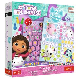 Joc Dream Works Gabbys House 2IN1 Ludo Si Serpisori Scari