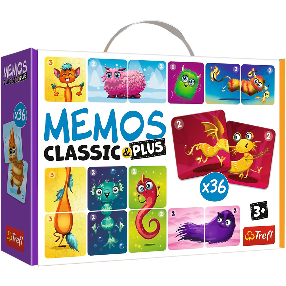 Joc Memos Classic Plus Dragutii Monstri