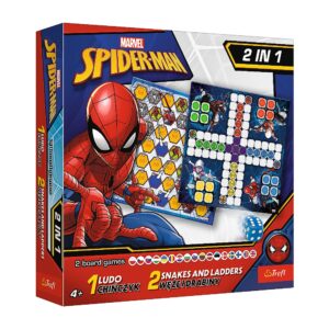 Joc Spiderman 2IN1 Ludo Si Serpisori Scari