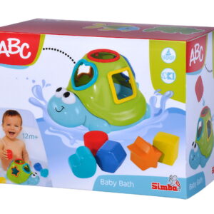 Jucarie Bebe Broscuta Plutitoare Cu Forme Si Cuburi
