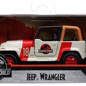 Jurassic World Masinuta Metalica Jeep Wrangler Scara 1 La 32