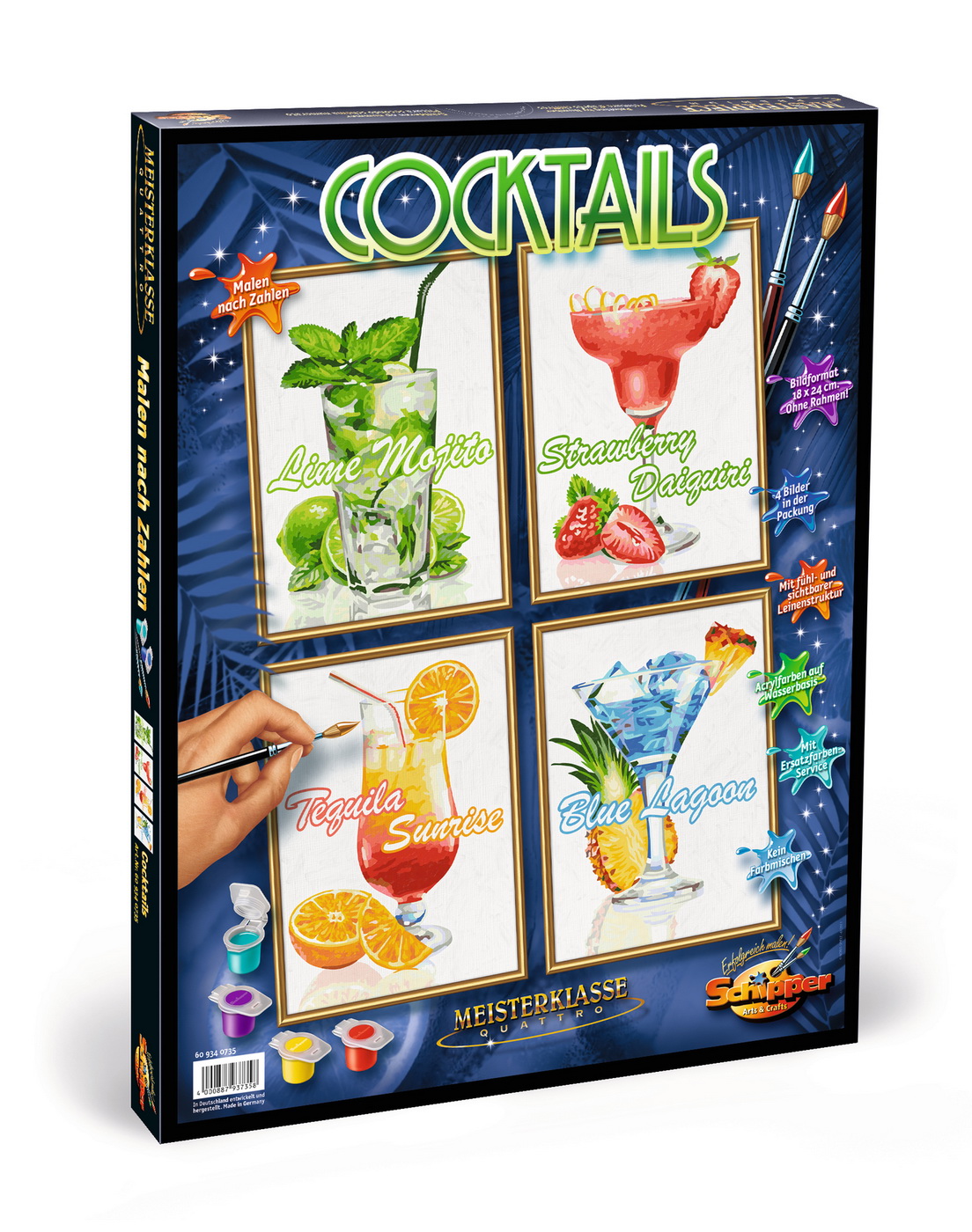 Kit Pictura Pe Numere Schipper Cocktail-Uri