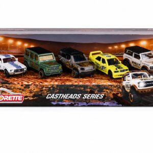 Majorette Castheads Series Set 5 Masinute Scara 1:64
